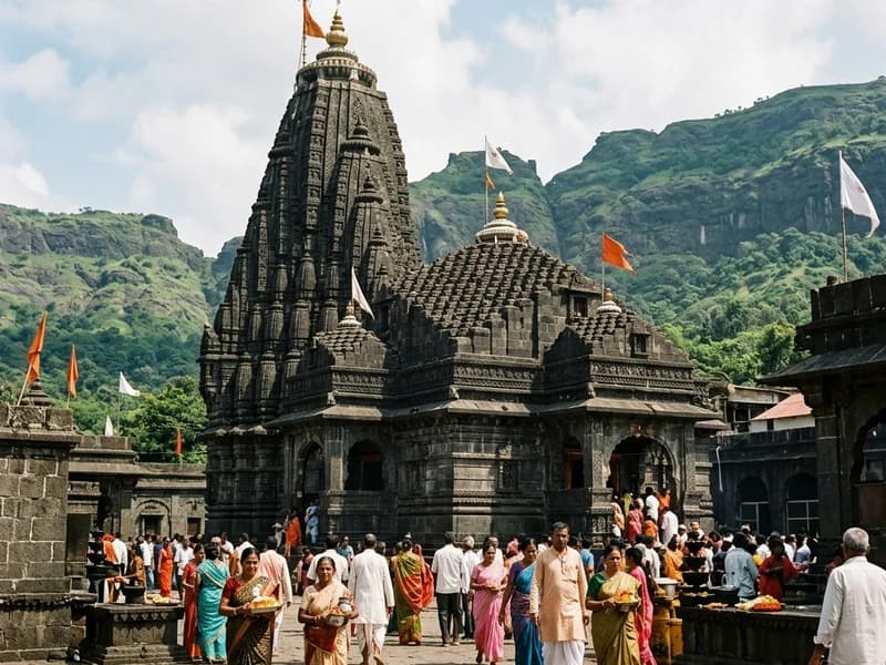 Trimbakeshwar temple photo