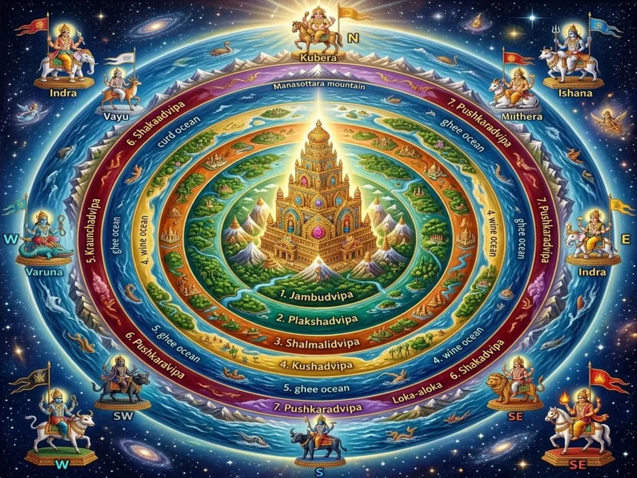 Hindu cosmology - yugas, manvantaras and kalpa