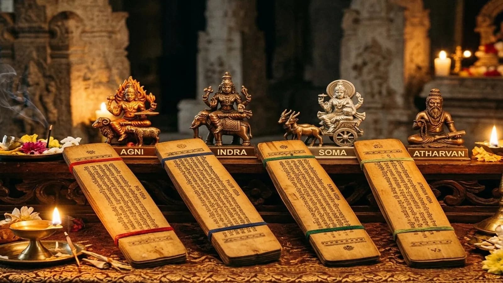 Vedic suktas - Purusha, Sri, Nasadiya and Rudram