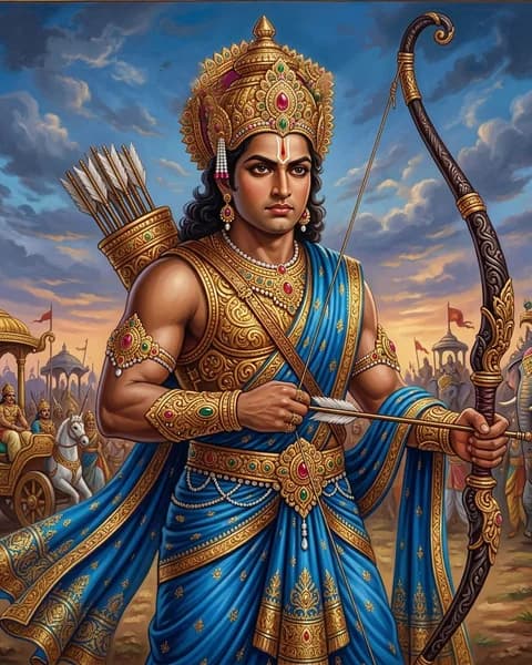 Arjuna portrait