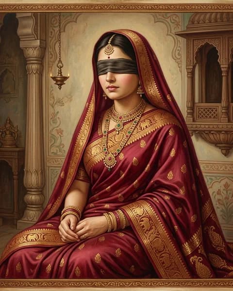 Gandhari portrait