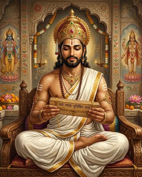 Yudhishthira portrait