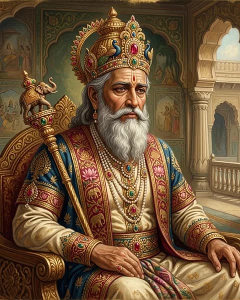 Dasharatha portrait