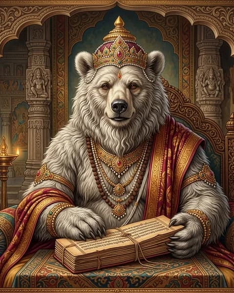 Jambavan portrait