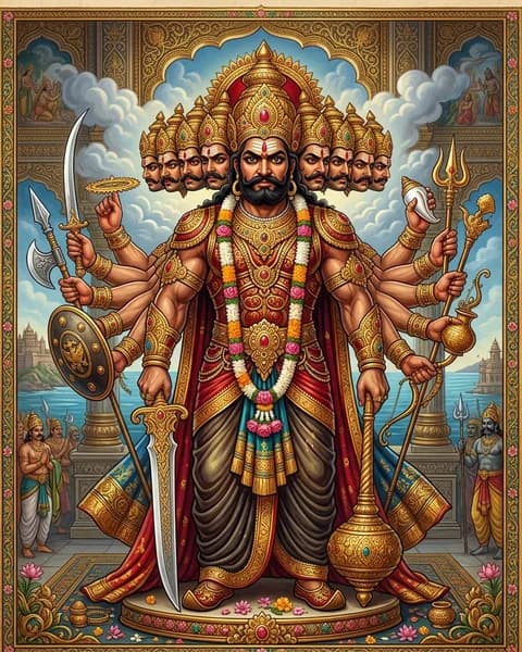Ravana portrait