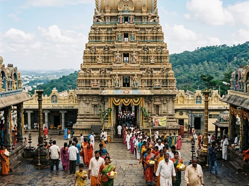 Chamundeshwari temple photo