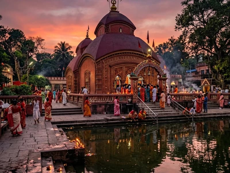 Tarapith temple photo