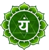 Anahata chakra illustration
