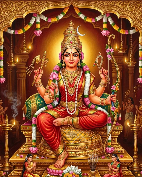 Tripura Sundari (Shodashi) — त्रिपुर सुन्दरी (षोडशी)