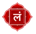 Muladhara chakra illustration