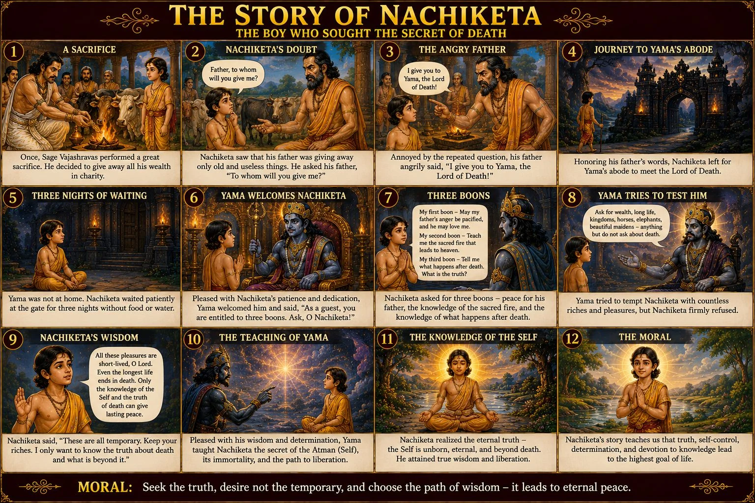 Nachiketa and Yama