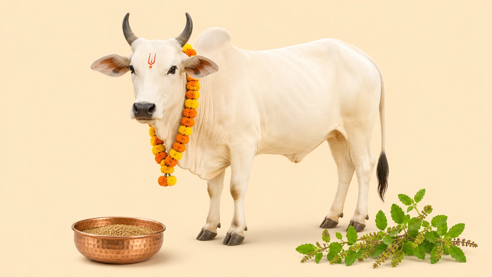 Gau-Grasa — feed a cow for one day