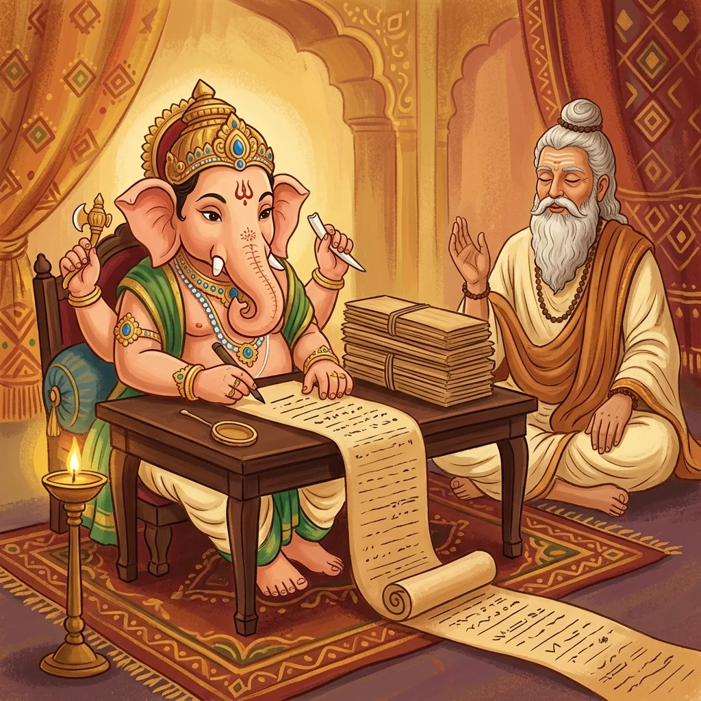 Ganesha's circle - the wisdom of the elephant-headed son