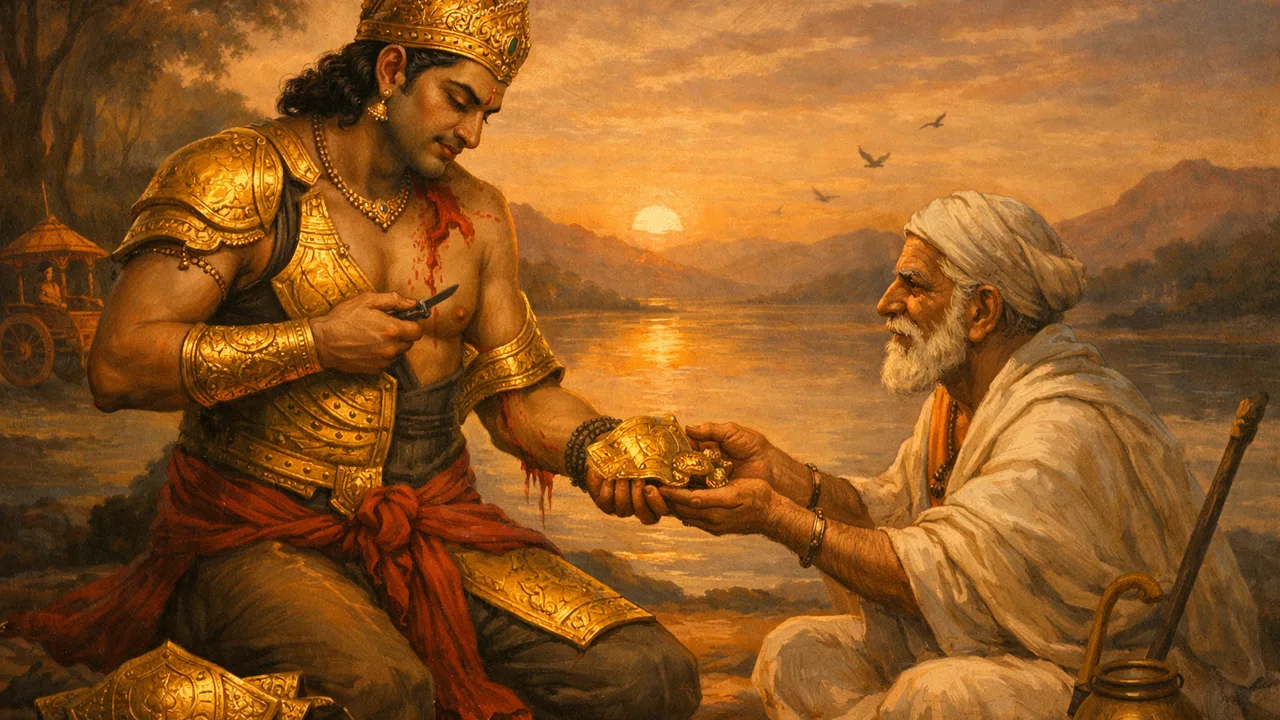 Karna - the warrior who could not refuse a request
